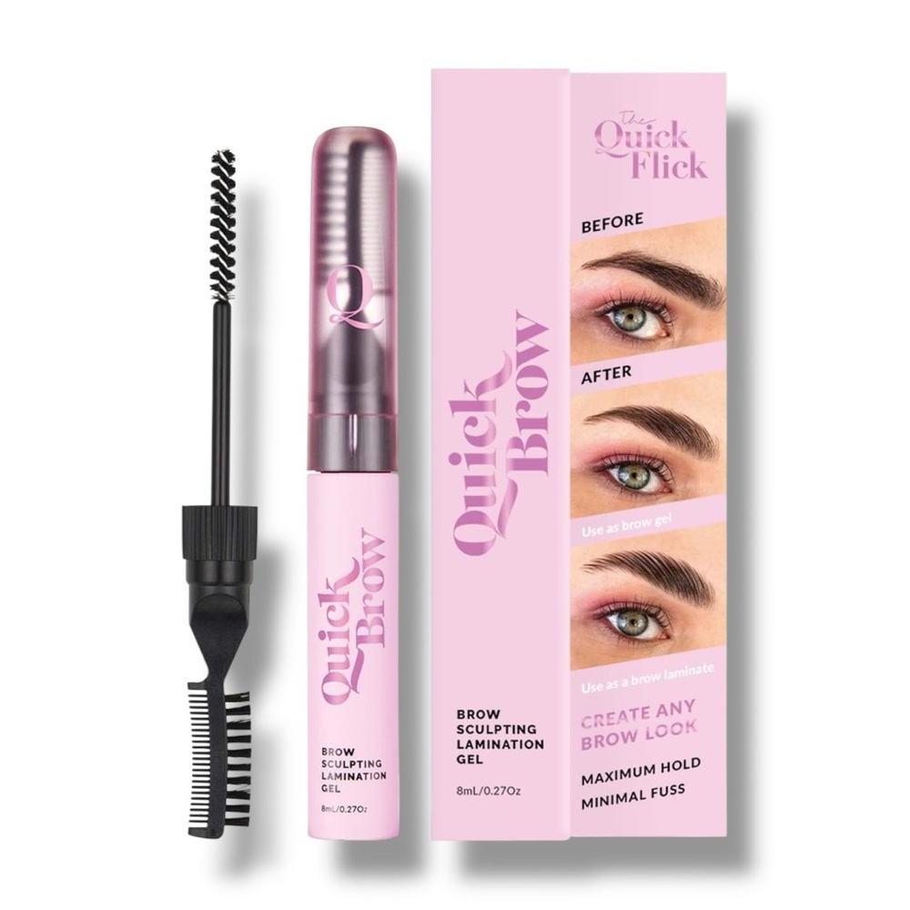 The Quick Flick 2 in 1 Brow Sculpting Lamination Gel | New
